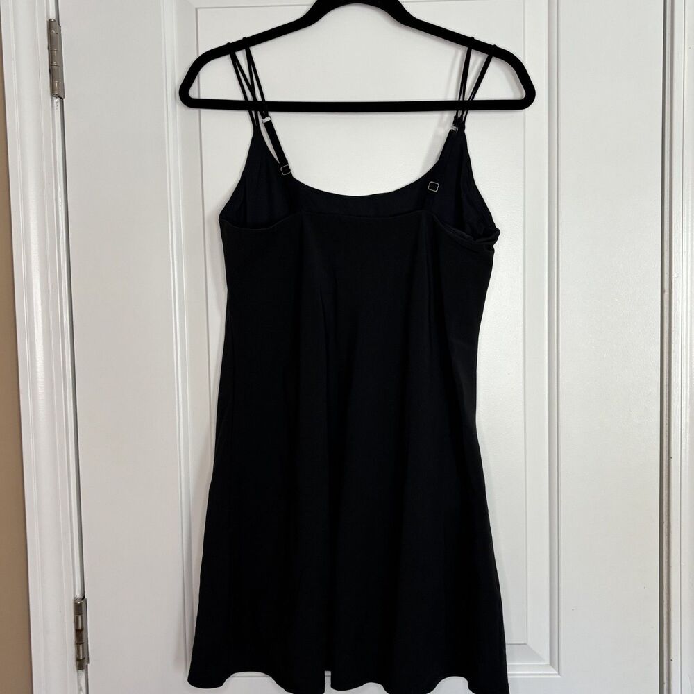Abercrombie & Fitch Black Traveler Mini Athletic Medium M Dress Built in Shorts - Picture 4 of 8